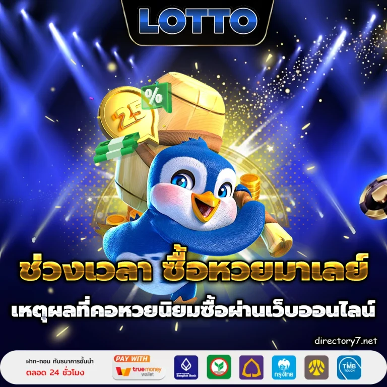 ซื้อหวยมาเลย์ 4 ตัว